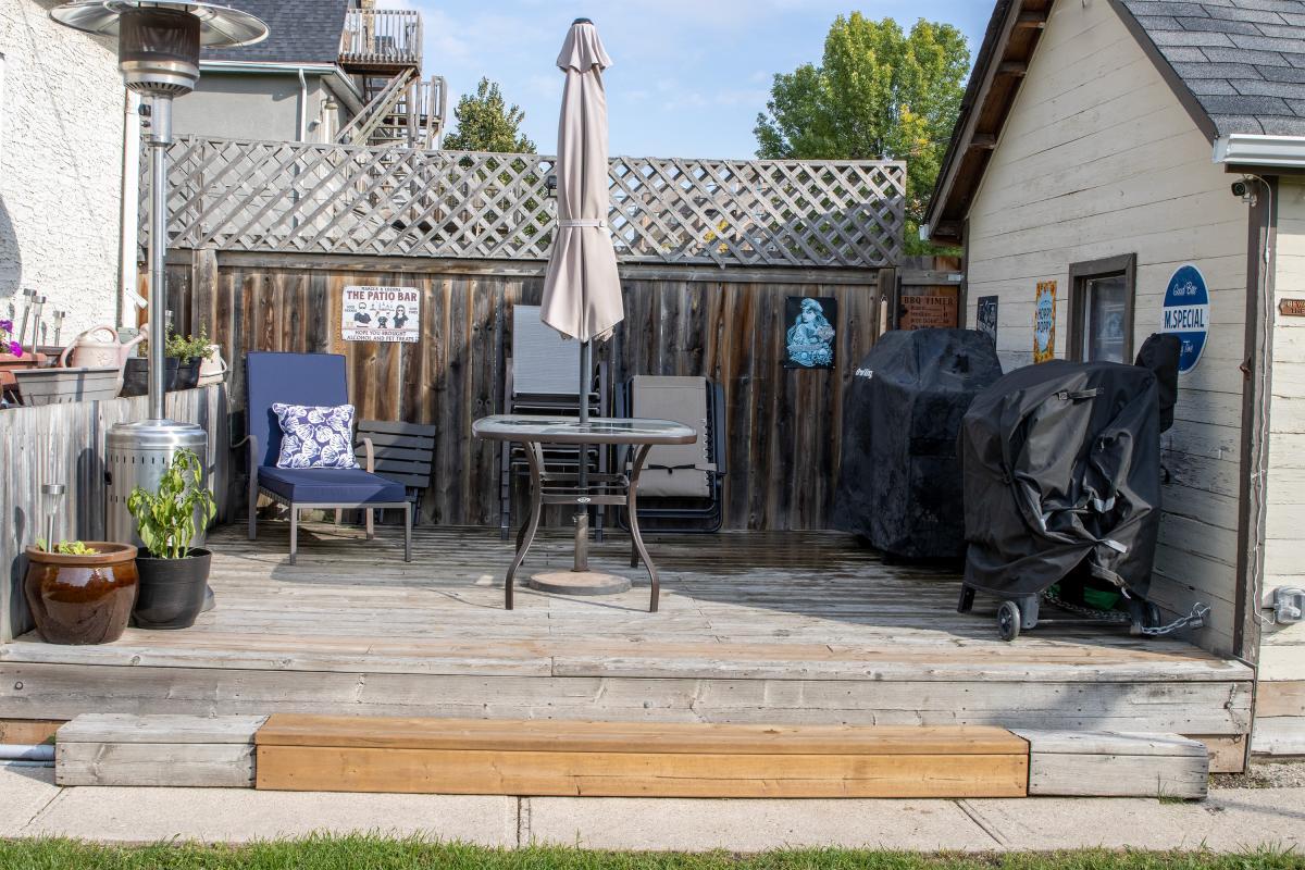 Back deck